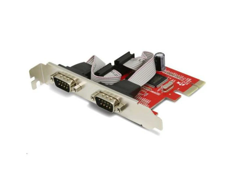 Unitek Y-7504 2 Port Serial PCI-E Card PCIe [Y-7504]