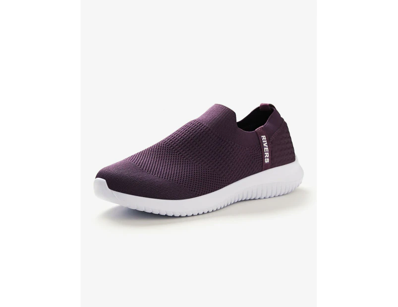 RIVERS - Womens Shoes -  Slipon Comfort Trainer Aurora - Purple