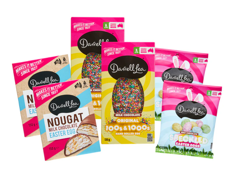 2 x Darrell Lea Easter Favourites Pack