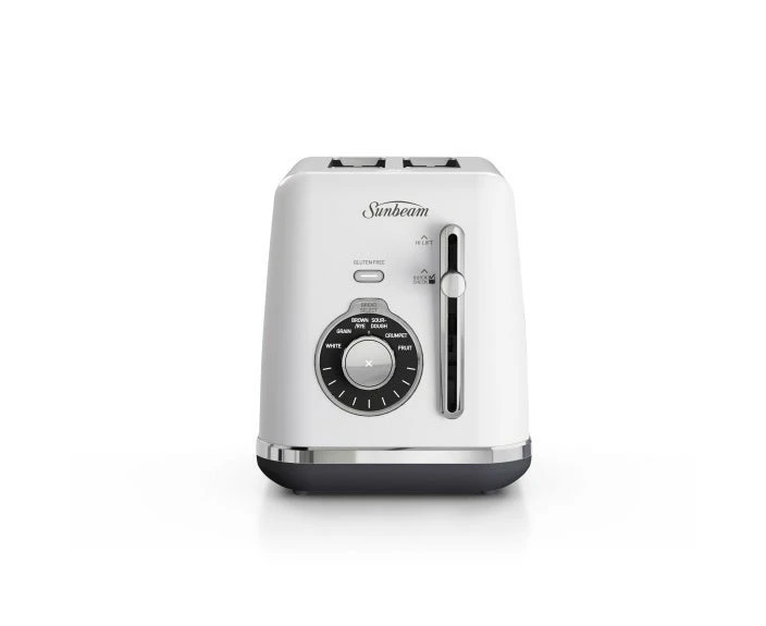 Sunbeam Alinea Select 2 Slice Toaster - White Sky