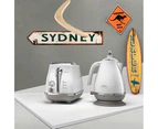 Delonghi Icona Capitals 2 Slice Toaster - Sydney White