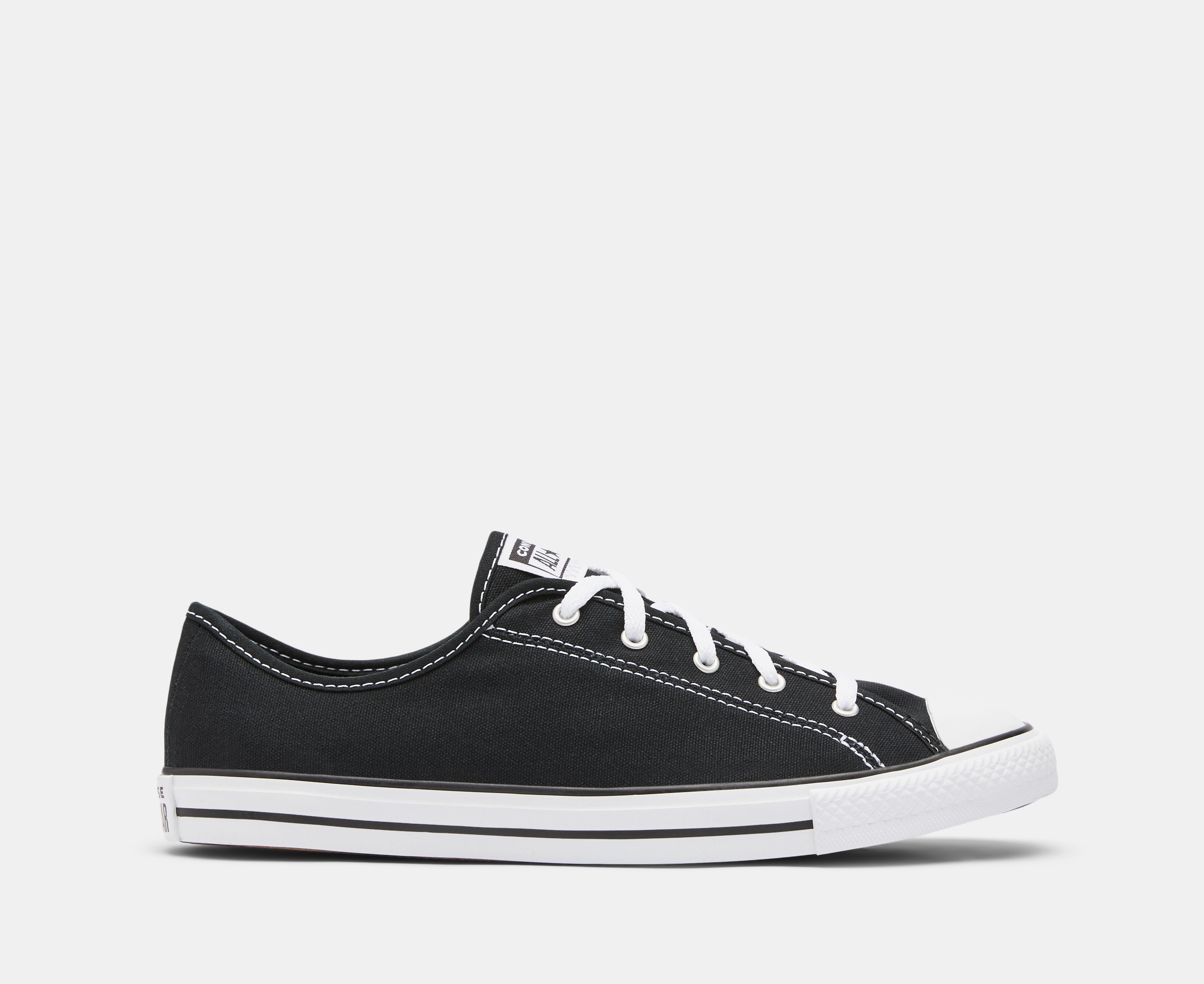 Converse Women s Chuck Taylor All Star Dainty Low Top Sneakers Black Catch .nz