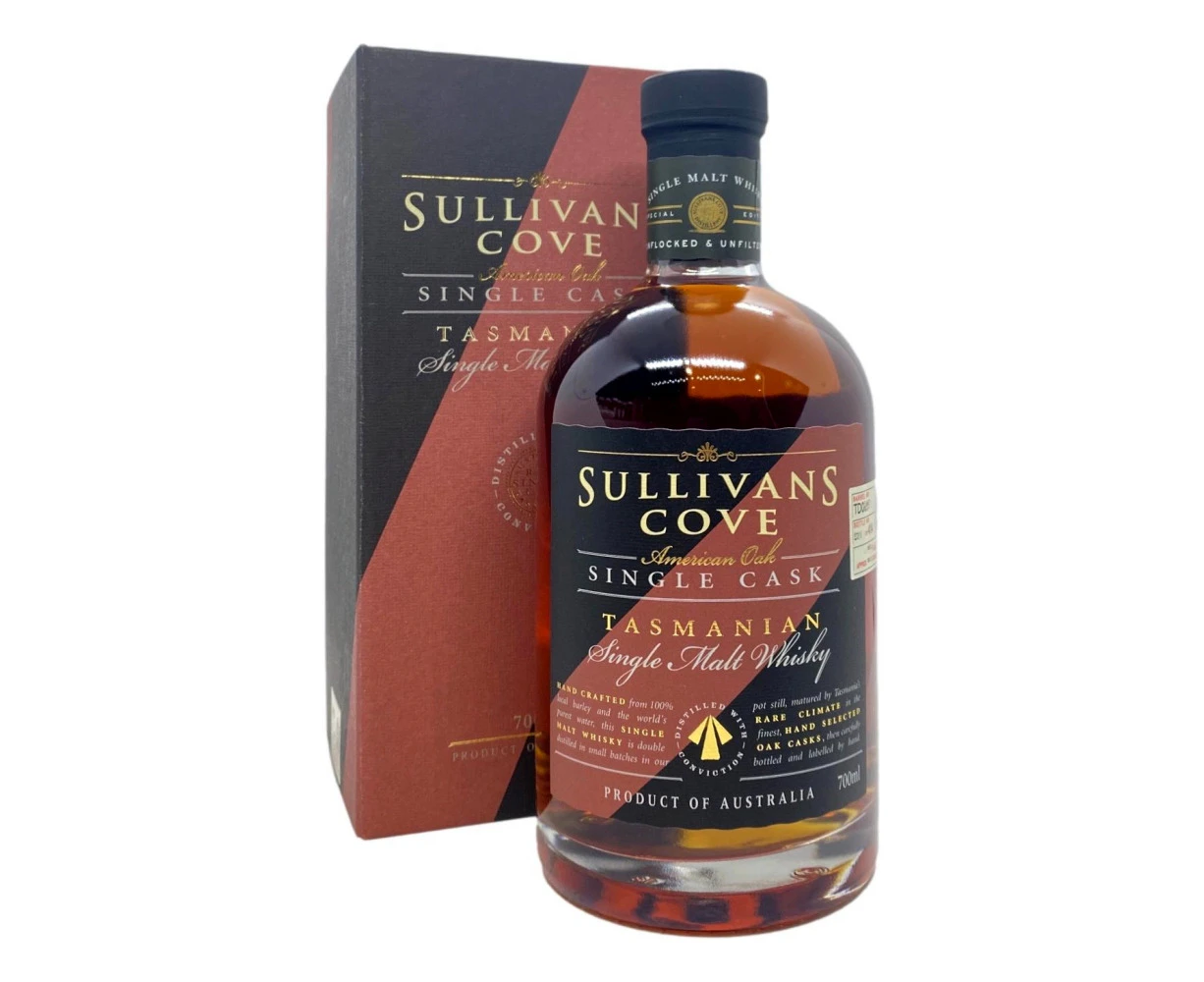 Sullivans Cove American Oak Second Fill Cask Whisky (Barrel No. TD0451) 700mL