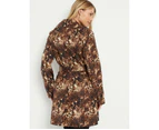 NONI B - Womens Coat - Trench Coat - Natural