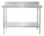 Simply Stainless SS02.7 Work Bench with Splashback - 600