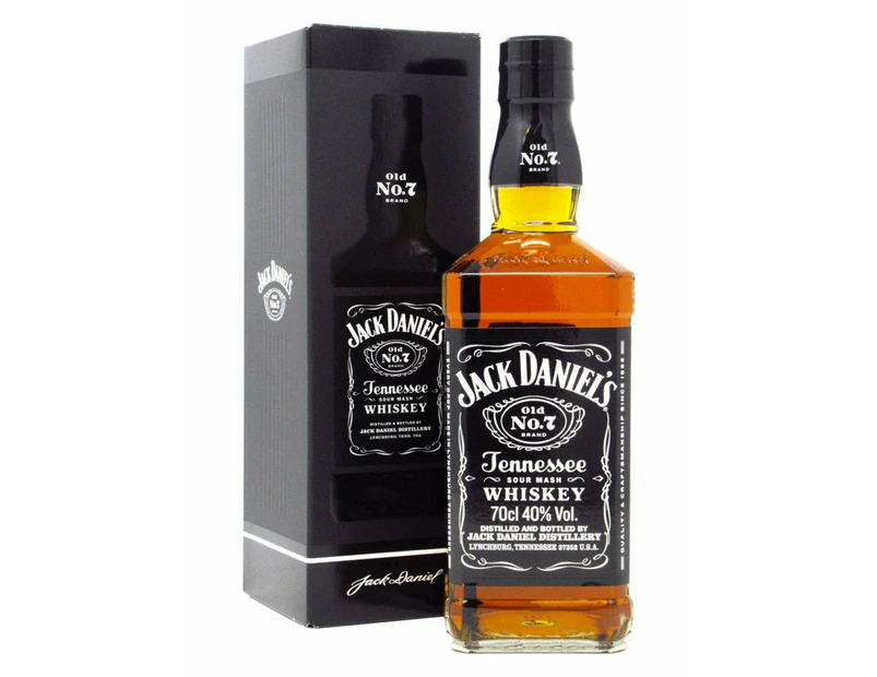 Jack Daniel's Old No.7 With Gift Box Tennessee Whiskey 1l