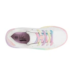 Guppy Vybe Junior Rainbow with Printed Star Sneaker Girl's - Multicolor