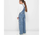 Target Girls Denim Overalls - Blue