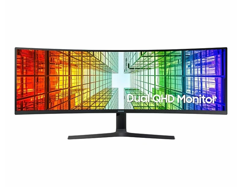 Samsung 49" ViewFinity S9 S95UC DQHD 120Hz Curved Monitor - Black