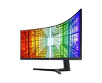 Samsung 49" ViewFinity S9 S95UC DQHD 120Hz Curved Monitor - Black