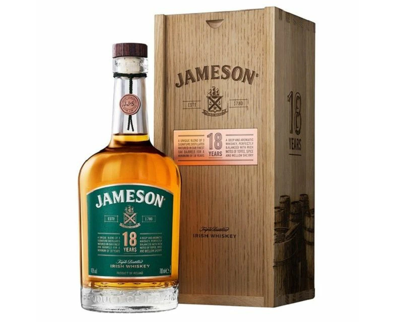 JAMESON 18YO IRISH WHISKEY - 700ml