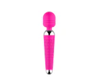 Urway Clitoral Stimulator Wand Vibrator Rechargeable Dildo Female Sex Toy Pink - Pink