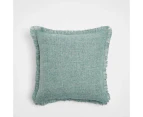 Target Ellerie Fringe Cushion - Green