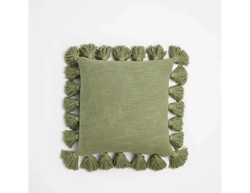 Target Textured Tassel Cushion