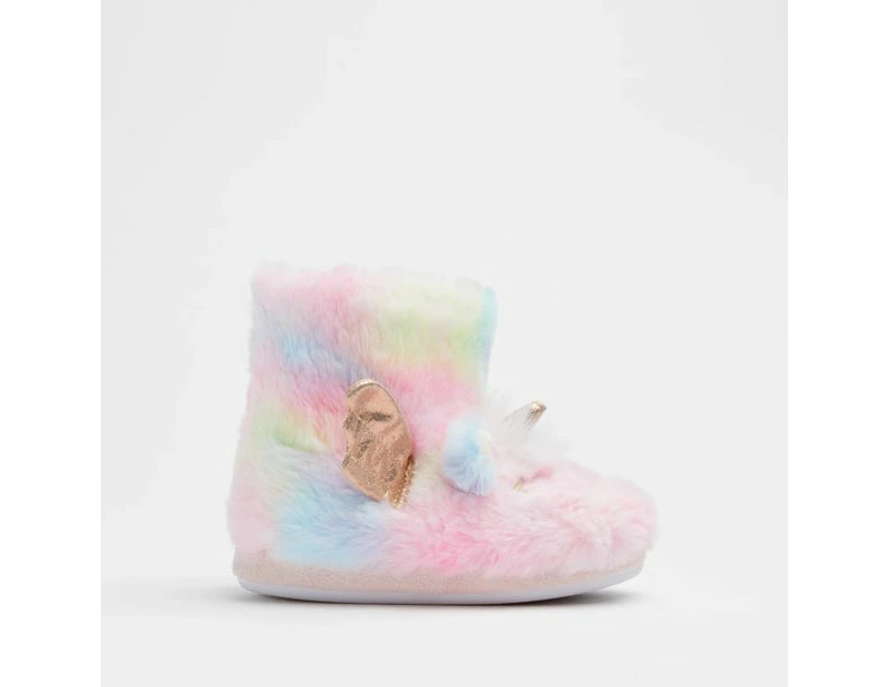 Target Girls Junior Unicorn Slipper Boot - Multi