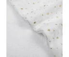 Plush Blanket, White - Anko