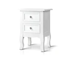 Bedside Tables Drawers Side Table French Storage Cabinet Nightstand