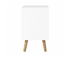 Bedside Tables Drawers Side Table Nightstand White Storage Cabinet