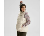 Kathmandu Epiq Womens 600 Fill Down Puffer Warm Outdoor Winter Vest  Women's  Basic Jacket - Ivory Natural