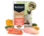 Black Hawk Grain Free Senior Chicken Wet Cat Food 85G