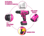 Monika Pink Tool Combo Cordless Drill Driver Electric Cutter Bottle Opener Screwdriver