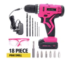 Monika Pink Tool Combo Cordless Drill Driver Electric Cutter Bottle Opener Screwdriver