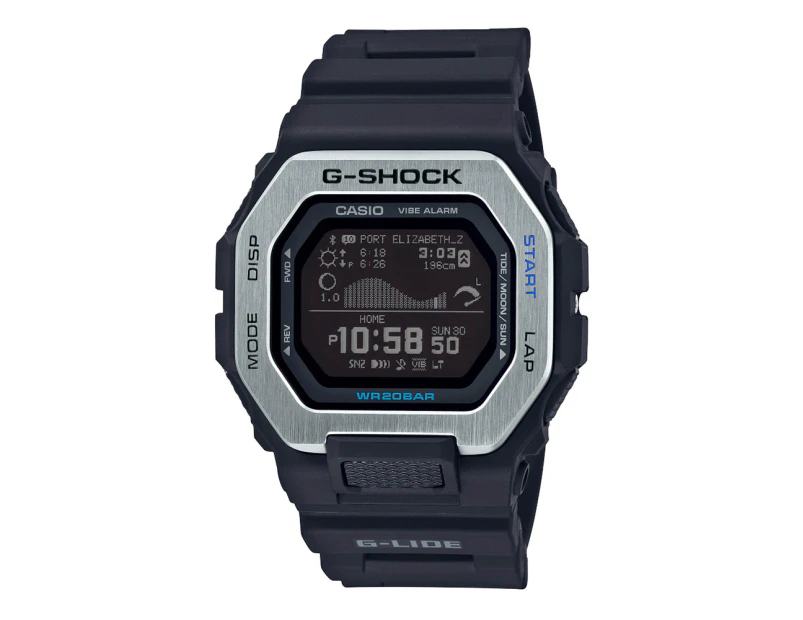 Casio G-Shock G-Lide Surf/Tide/Moon Digital Wristwatch Surfer Sports Watch Black