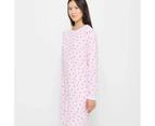 Target Cosy Print Sleep Nightie - Pink