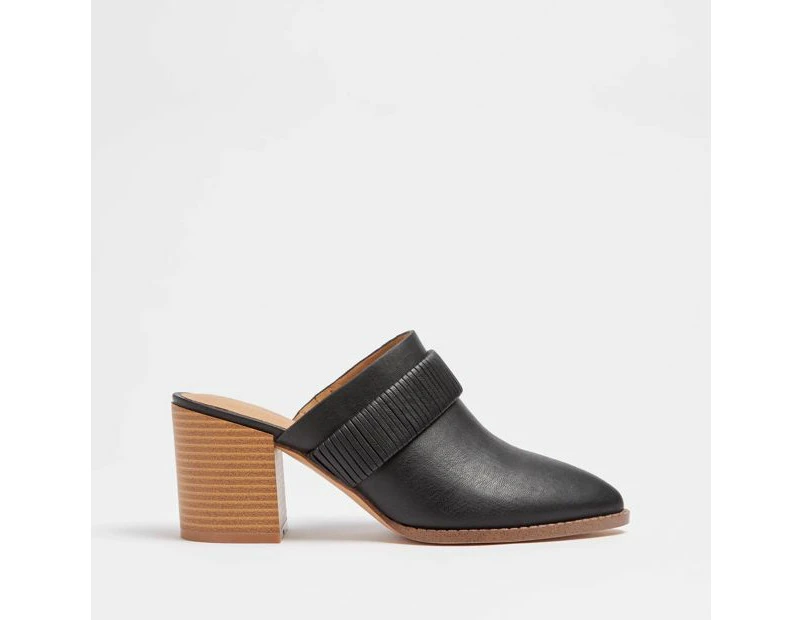 Target Womens Mule Band Heel - Black