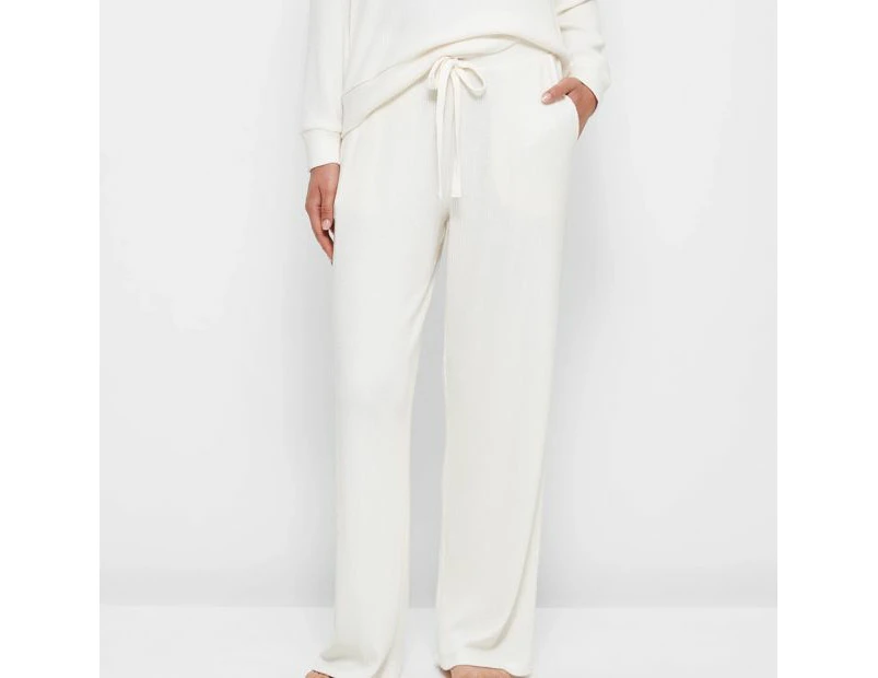 Target Cosy Pyjama Sleep Pants - White