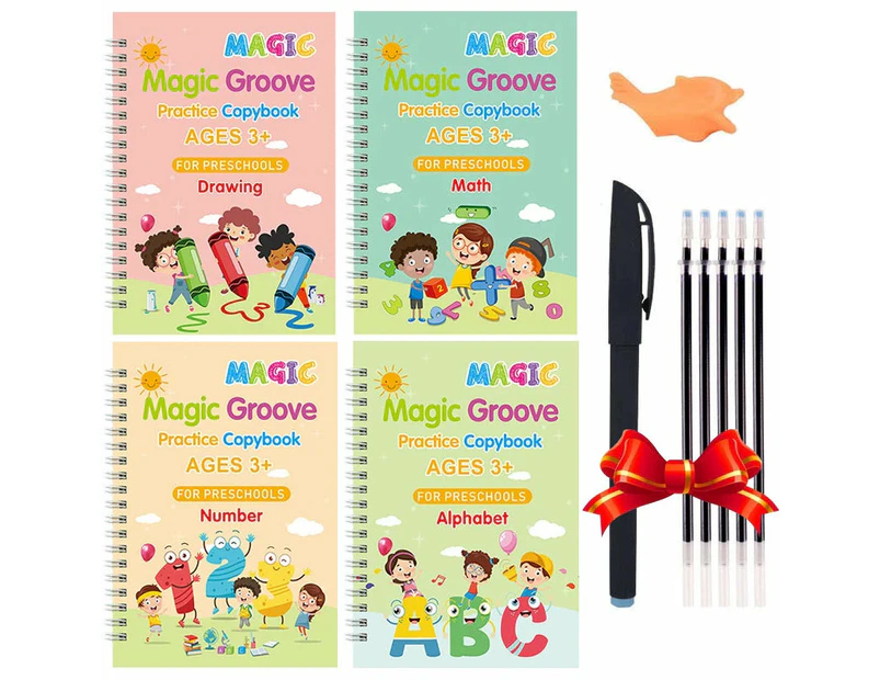 MagicSketch Pad MagicSketch Workbook 4 Book set: Eco-Wise English Writing Adventure for Kids Advanced - Advanced