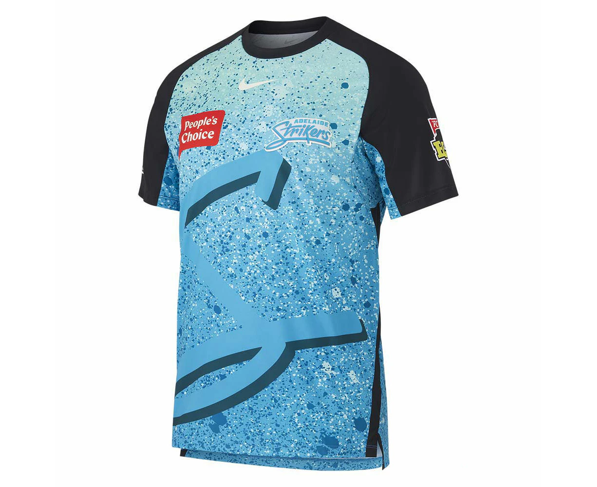 Adelaide Strikers Short Sleeve Jersey Home Mens