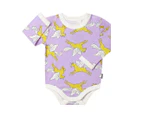 Bonds Baby Roomies Long Sleeve Bodysuit - Mythical Magic Lilac