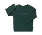 Bonds Toddler/Kids' Tech Sweats Pullover - Jurassic Green