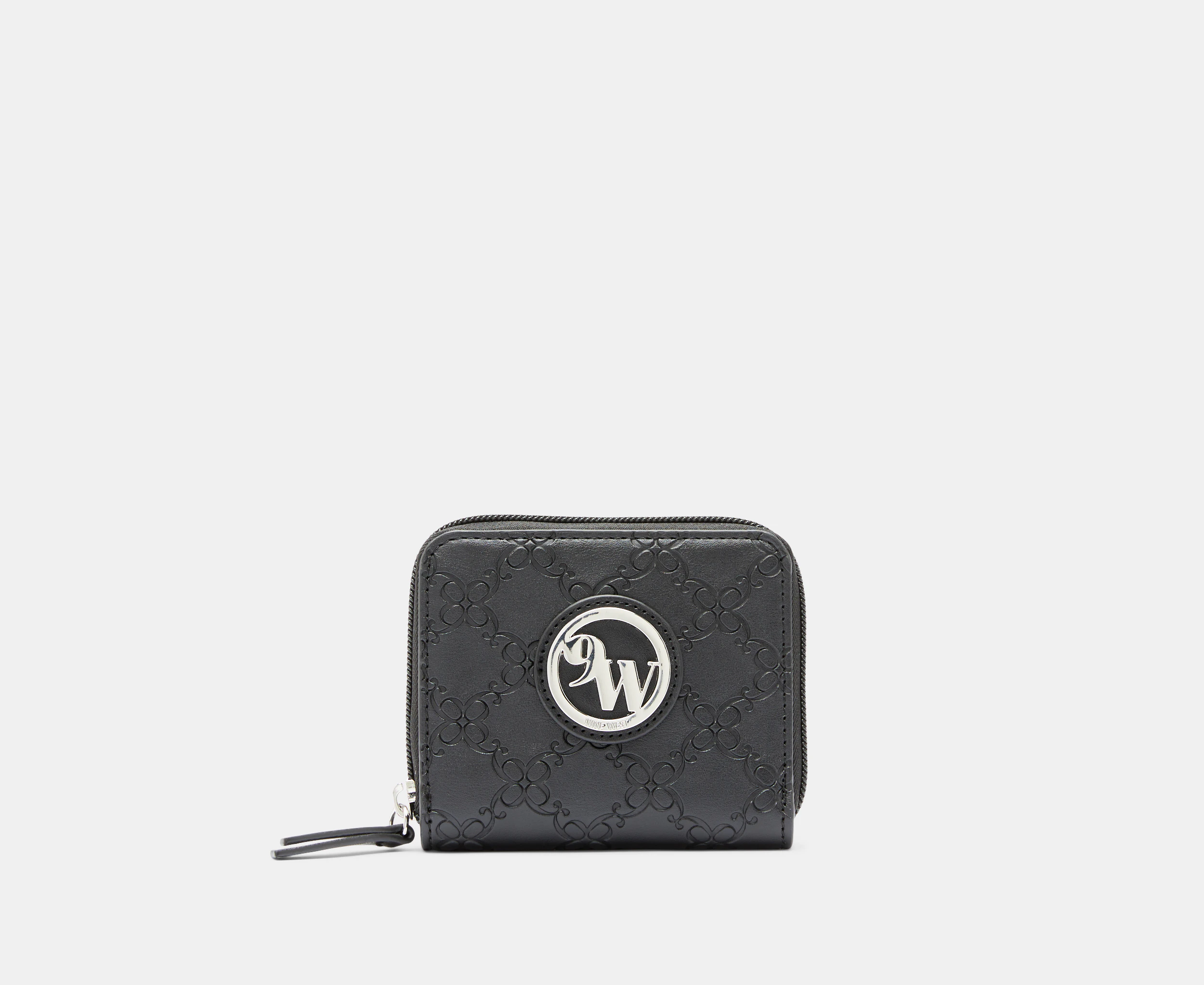 Nine West Ellis Small Zip-Around Wallet - Black