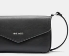 Nine West Bowie Mini Flap Crossbody Bag - Black