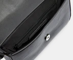 Nine West Bowie Mini Flap Crossbody Bag - Black
