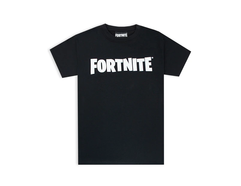 Fortnite Boys Short Sleeved T-Shirt (Black)