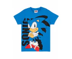 Sonic the Hedgehog Boys Short Sleeved T-Shirt (Blue)