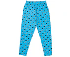 Sesame Street Mens Short Sleeve Long Leg Pyjama Set (Blue)