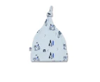Marquise Baby Racoon Cotton 3-Piece Set - Blue
