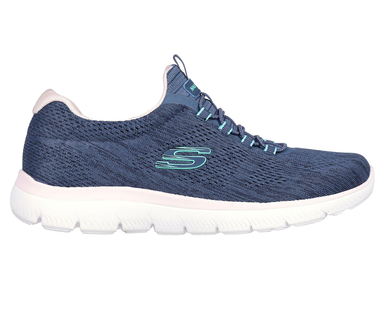 Skechers Women's Summits Fun Flair Sneakers - Navy/Multi