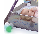 Baby Gym Mat & Sensory Baby Tummy Time Activity Play Mat Play Activity Gym