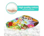 Play mat for babies crawling blanket with play arch and foot piano baby play blanket baby bed music activity gym