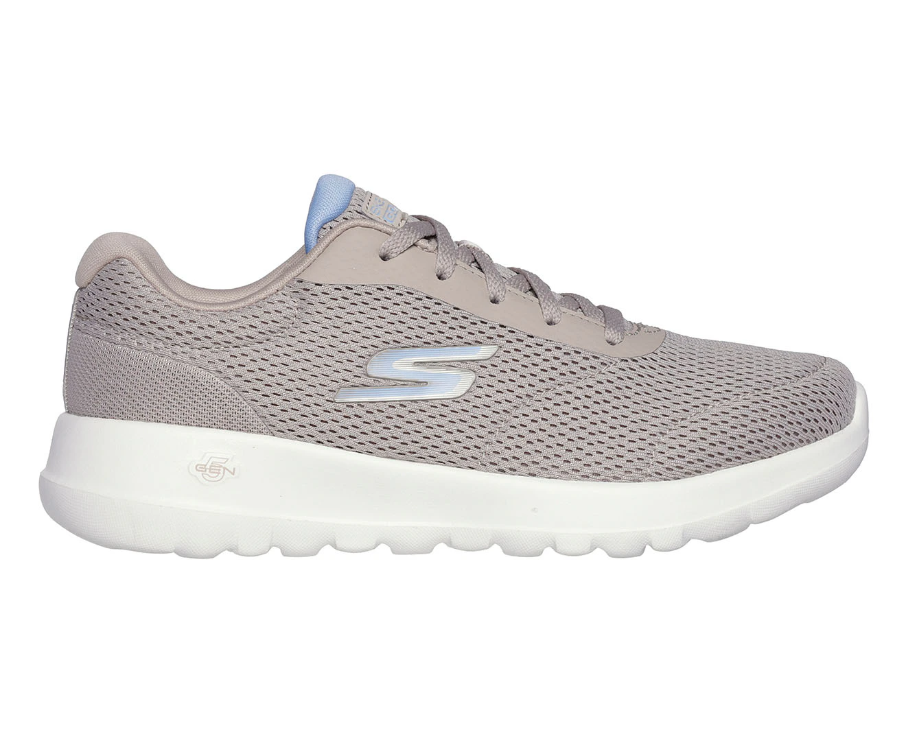 Skechers Women's Go Walk Joy Adie Sneakers - Taupe/Light Blue