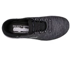 Skechers Women's Slip-Ins Summits Dazzling Haze Runners - Black/Grey