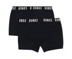 Bonds Youth Boys' Super Stretchies Trunks 2-Pack - Black