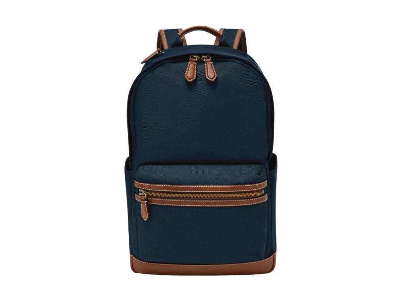 Fossil Buckner Navy Blue Backpack MBG9630400