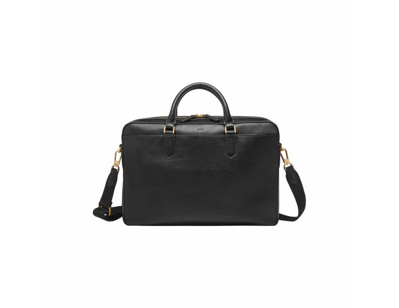 Fossil Asher Black Brief Case MBG9614001