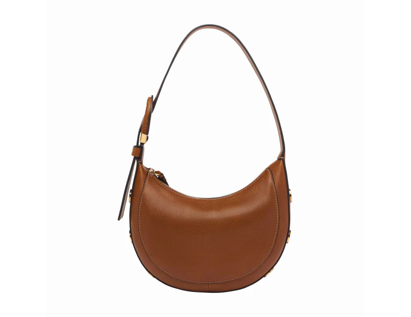 Fossil Harwell Brown Hobo Bag ZB1916200